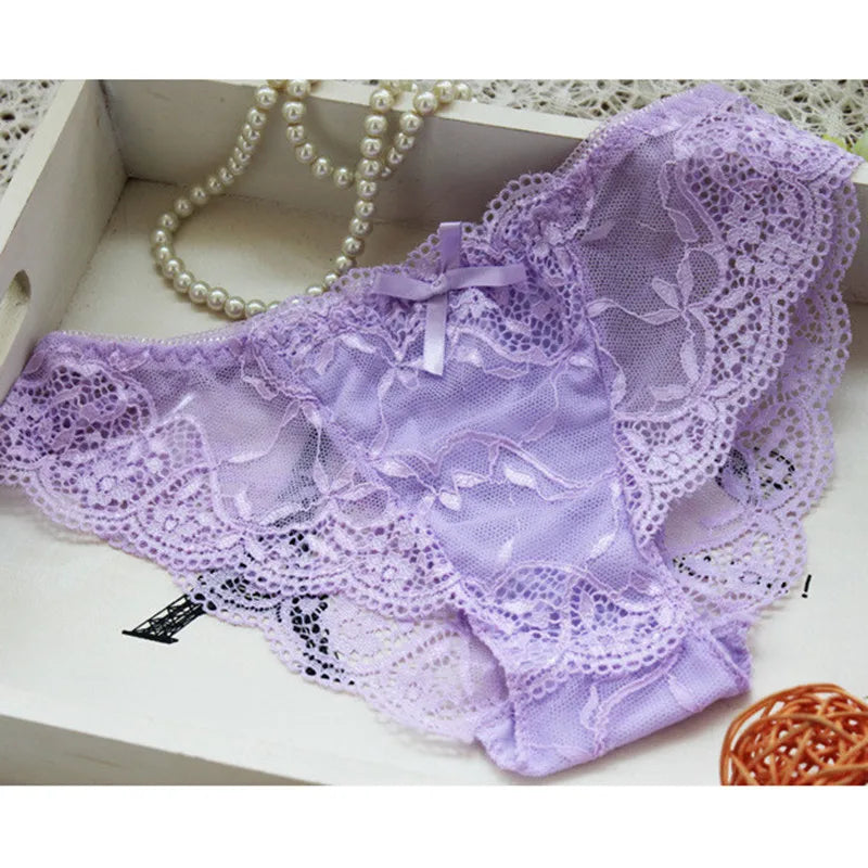 Sexy Lace Lingerie Set – Comfortable Solid Color Bra & Panty Suit for Women Style Heaven