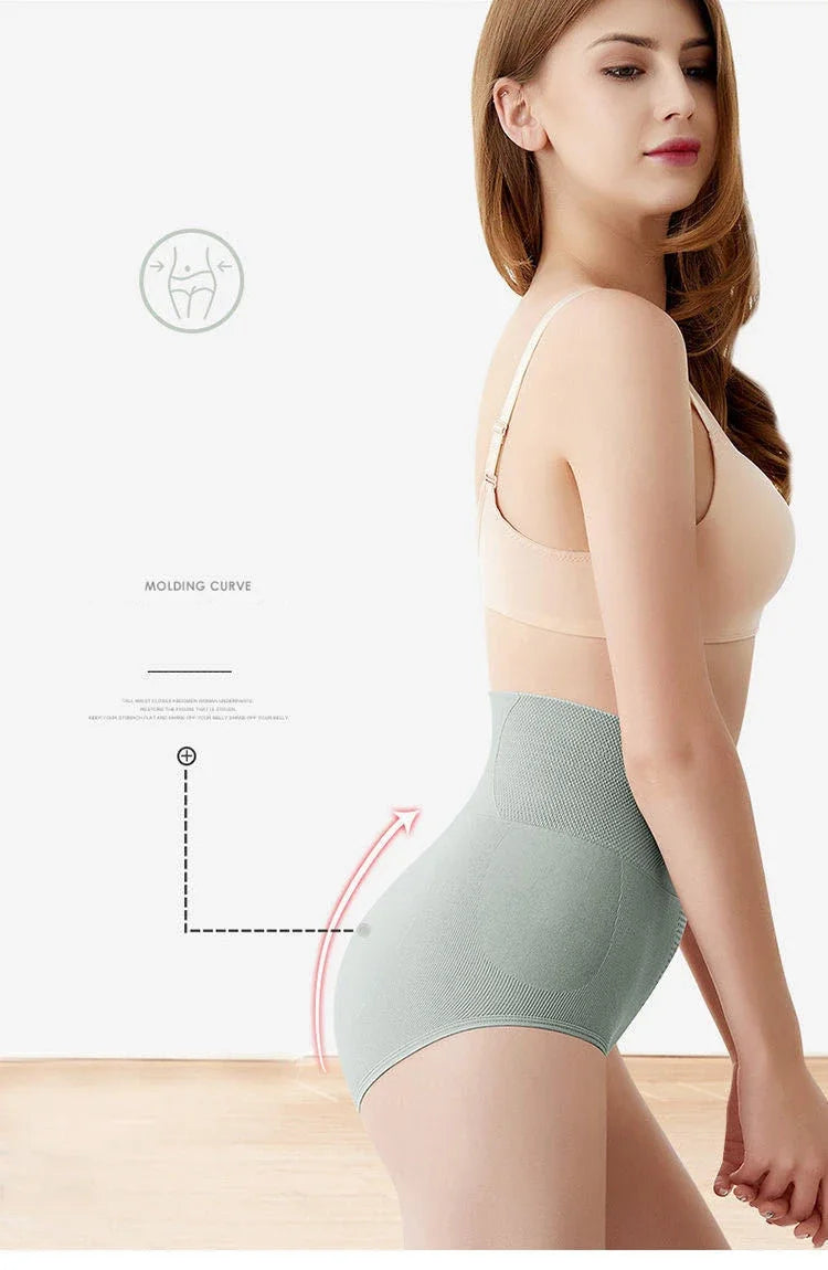 High-Waist Shaping Panties – Yoga & Breathable Slimming Tummy Control Body Shaper