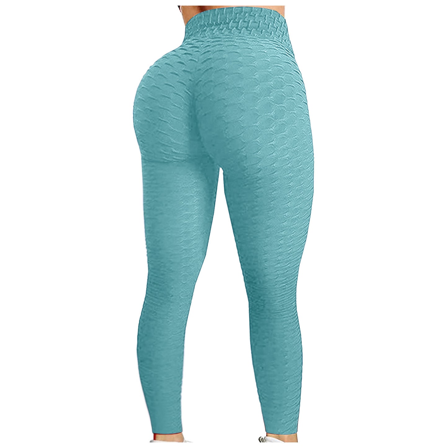Women's Bubble Hip-Lifting Flared Yoga Pants – High Waist Fitness & Dance Workout Trousers Style Heaven