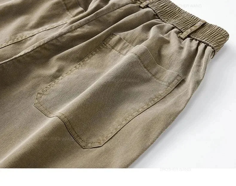 Men’s Ultra-Thin Baggy Jeans – Soft & Breathable Lyocell Straight-Leg Pants - Style Heaven