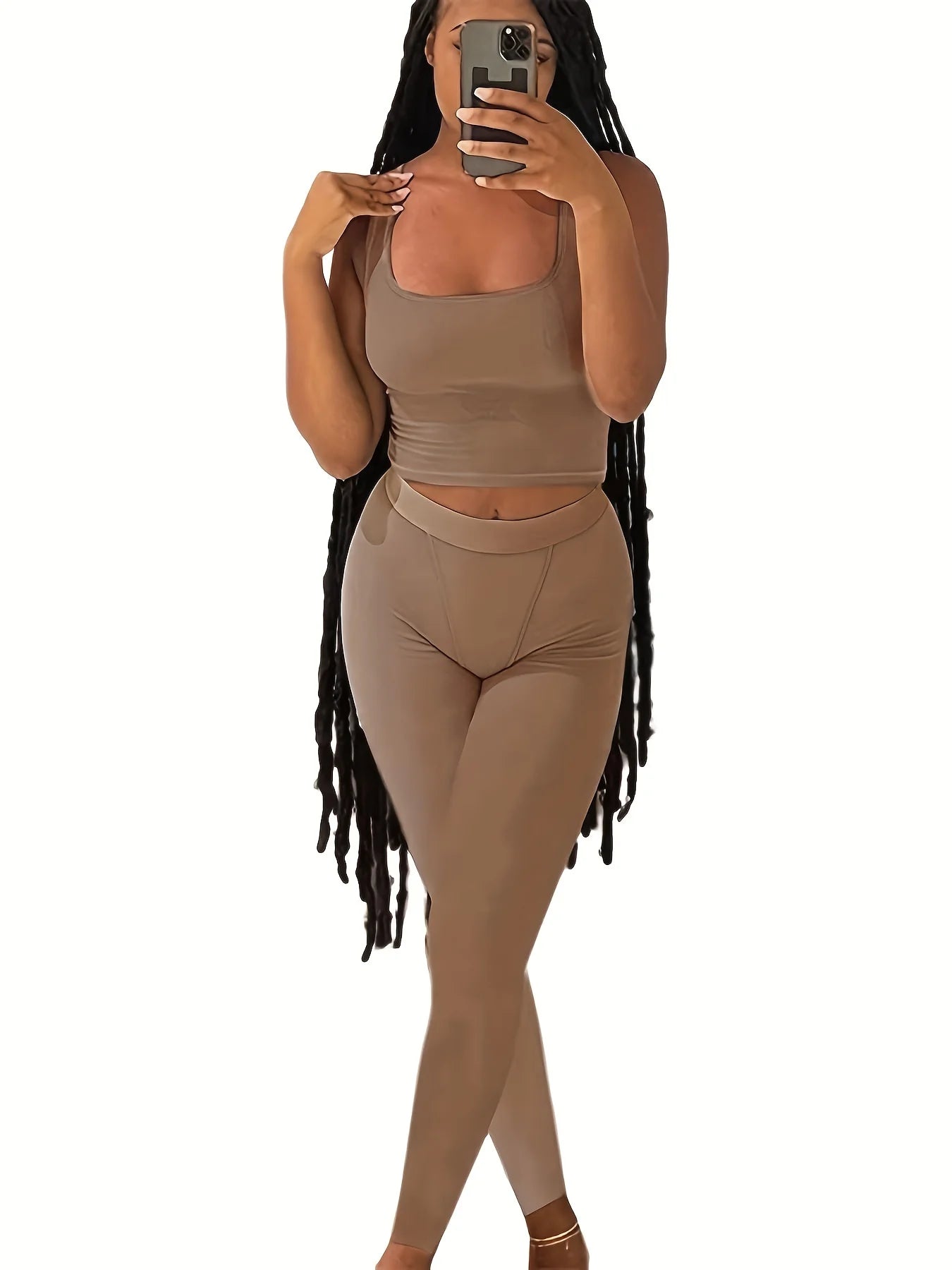Women's 2-Piece Yoga Shorts Set – Casual Summer Activewear Outfit with Short Sleeve Top & Elastic Leggings Style Heaven