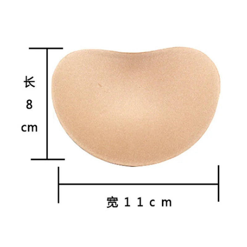 Push-Up Padded Bikini Set – Breathable Sponge Bra Pad Swimwear for Women