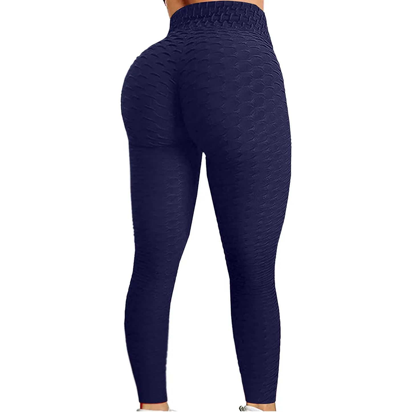 Women's Bubble Hip-Lifting Flared Yoga Pants – High Waist Fitness & Dance Workout Trousers Style Heaven