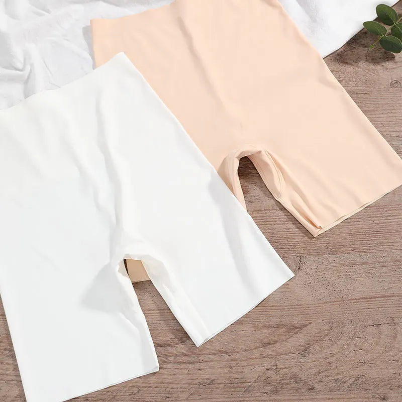 High-Waist Long-Leg Girdle Panty – Seamless Tummy Control Shorts for Women