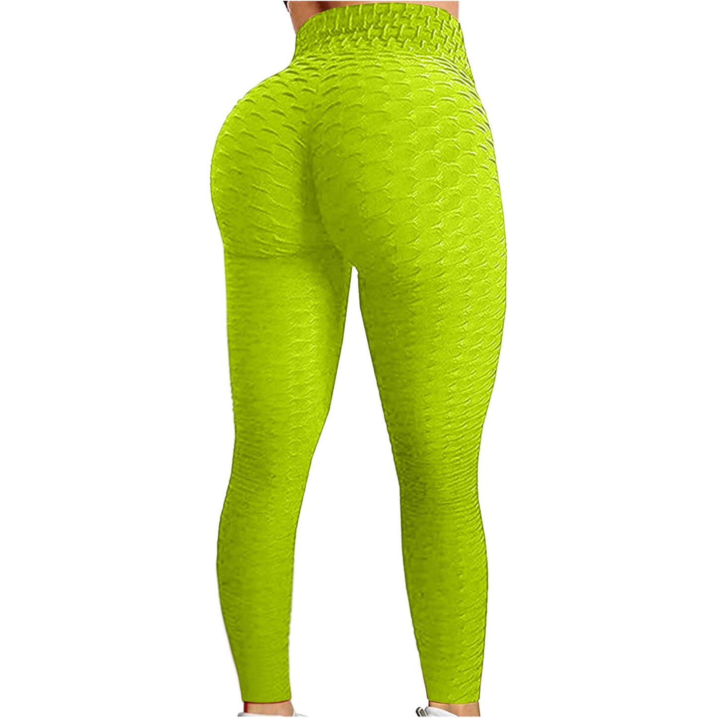 Women's Bubble Hip-Lifting Flared Yoga Pants – High Waist Fitness & Dance Workout Trousers Style Heaven