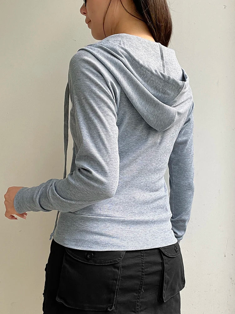 Women's Basic Hooded Sweatshirt Tracksuit – Solid Color Casual Streetwear Set with Pockets Style Heaven