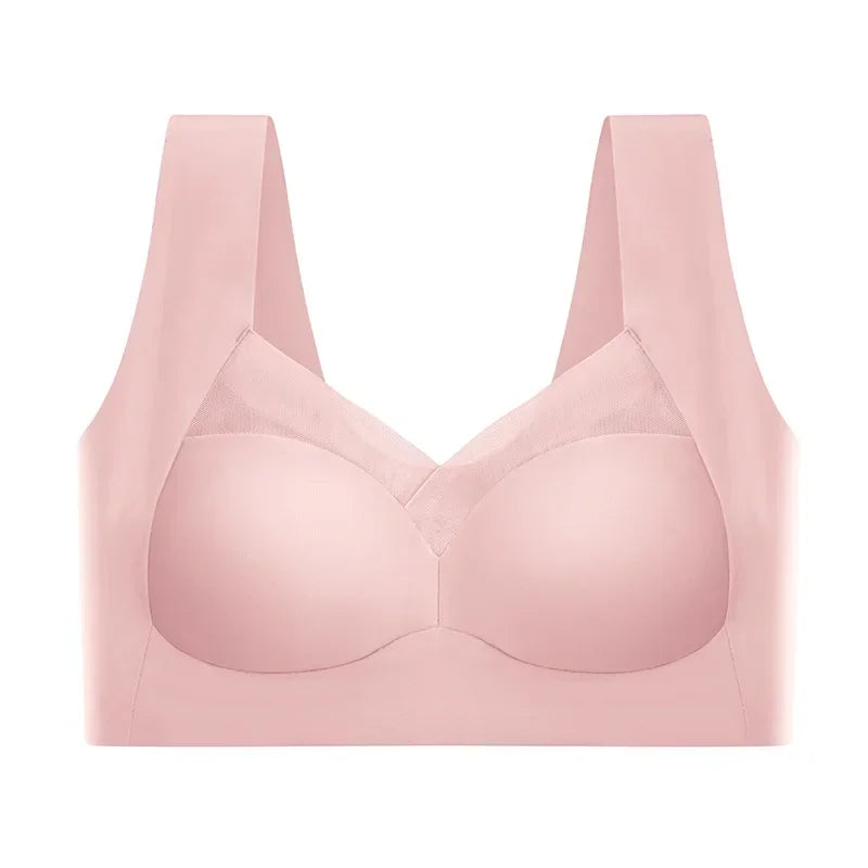 All-in-One Support Tank Top Bra – Soft, No Trace, Wireless Thin Underwear Style Heaven