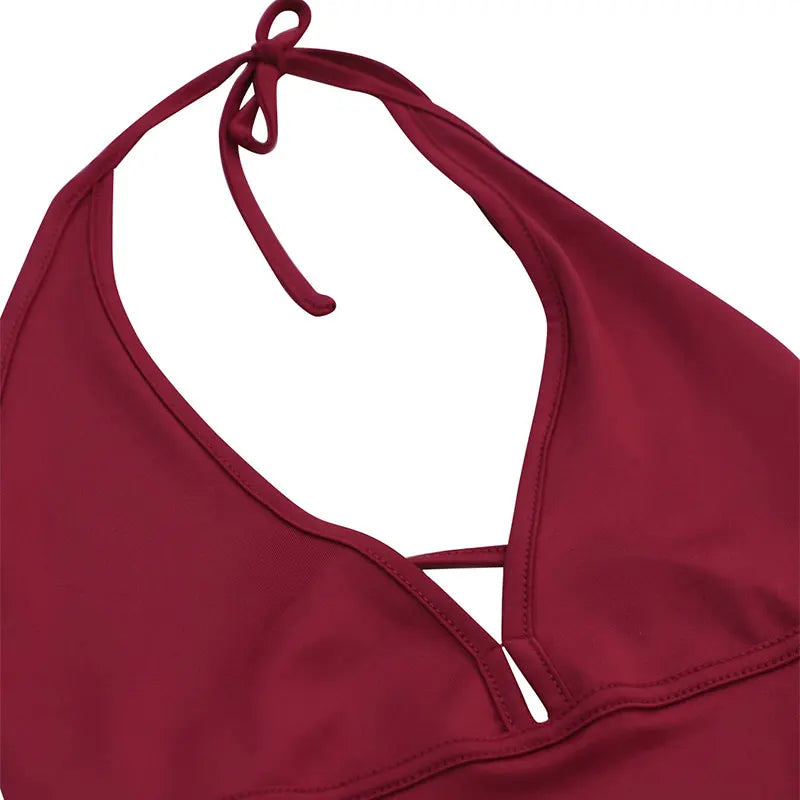Sexy Backless Playsuit for Women - Sports Fitness Summer Fashion Black Rompers with Hollow Out Bandage & Halter Design Style Heaven