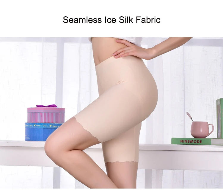 Seamless Safety Shorts – Plus Size Anti-Rub Boxers for Women | 3XL Style Heaven