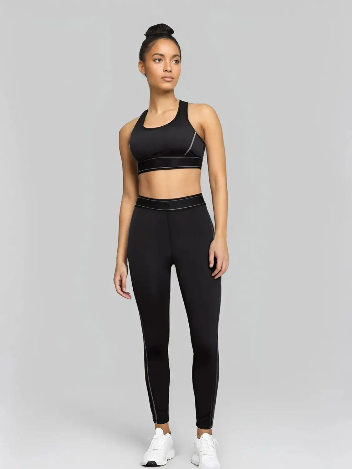 Women's 2-Piece Gym Set – Yoga Bra & High-Waist Fitness Leggings Style Heaven