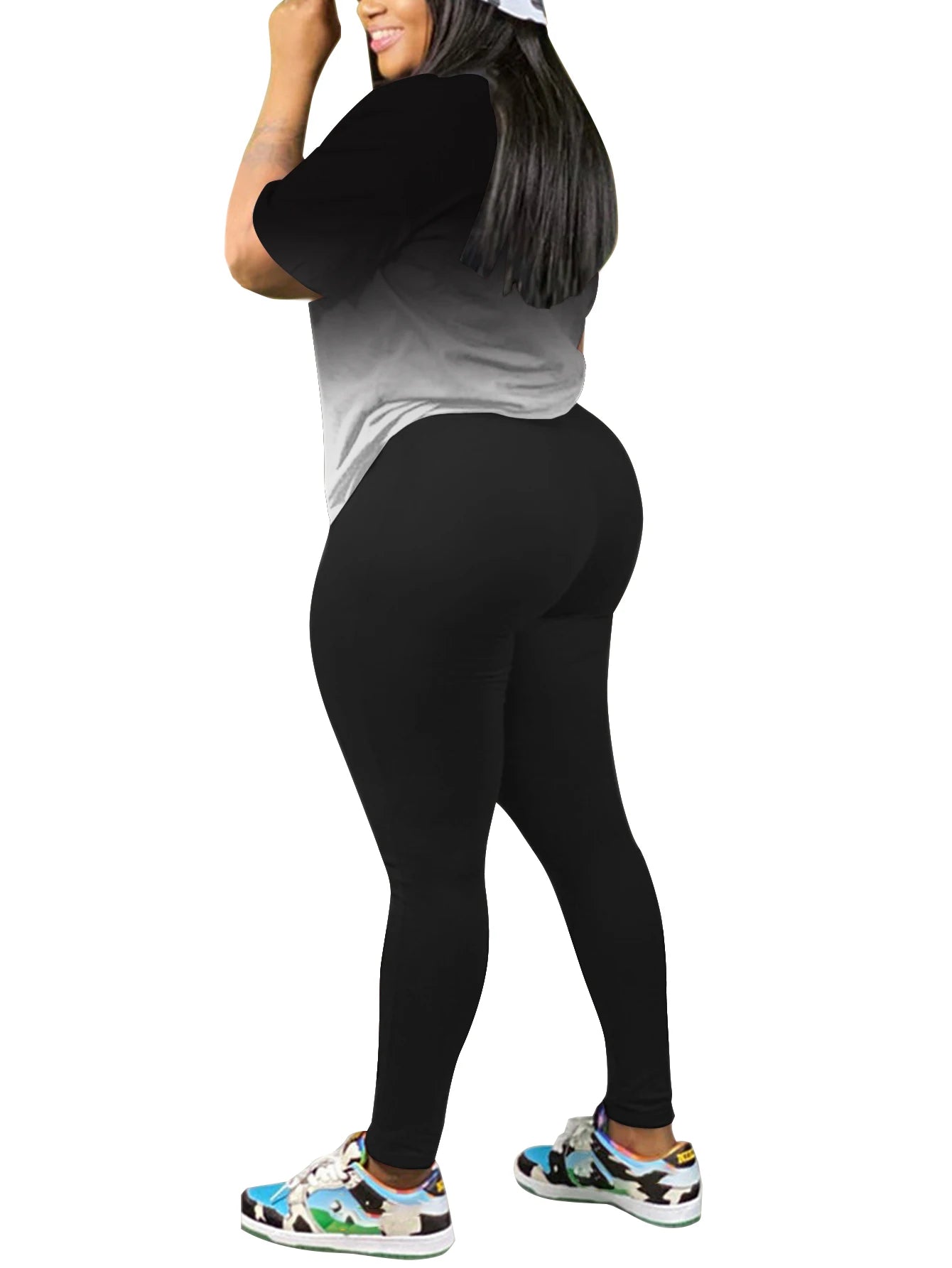 Women's Summer 2-Piece Short Sleeve Jogger Set – Casual Tracksuit Outfit Style Heaven