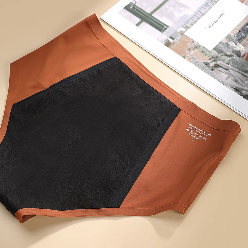 Mid-Rise Seamless Menstrual Period Panties – 4-Layer Absorbent Leak-Proof Culottes Style Heaven
