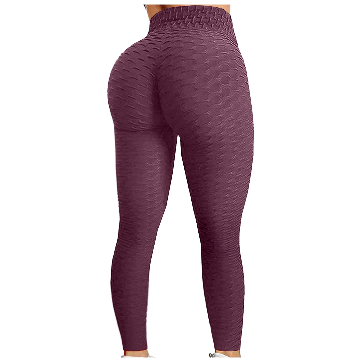 Women's Bubble Hip-Lifting Flared Yoga Pants – High Waist Fitness & Dance Workout Trousers Style Heaven