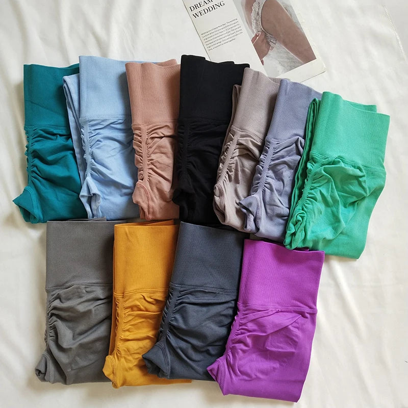 Women's Seamless Scrunch Butt Yoga Leggings – High Waist, Quick-Dry Gym & Running Pants Style Heaven