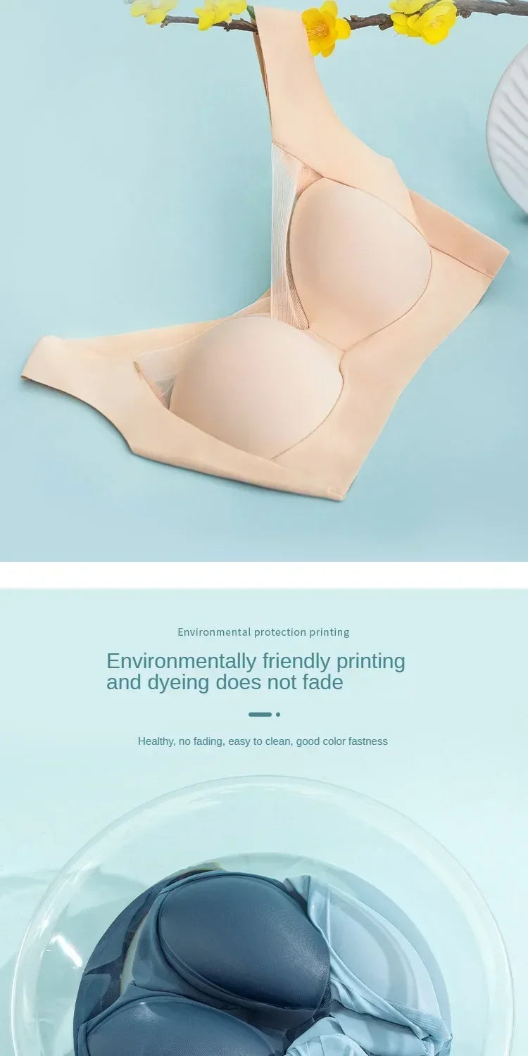 All-in-One Support Tank Top Bra – Soft, No Trace, Wireless Thin Underwear Style Heaven