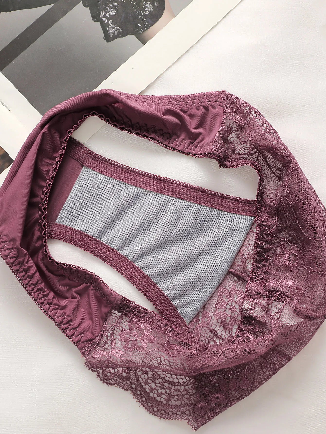 Butterfly Lace Wireless Lingerie Set – Sexy Solid Color 2-Piece Style Heaven