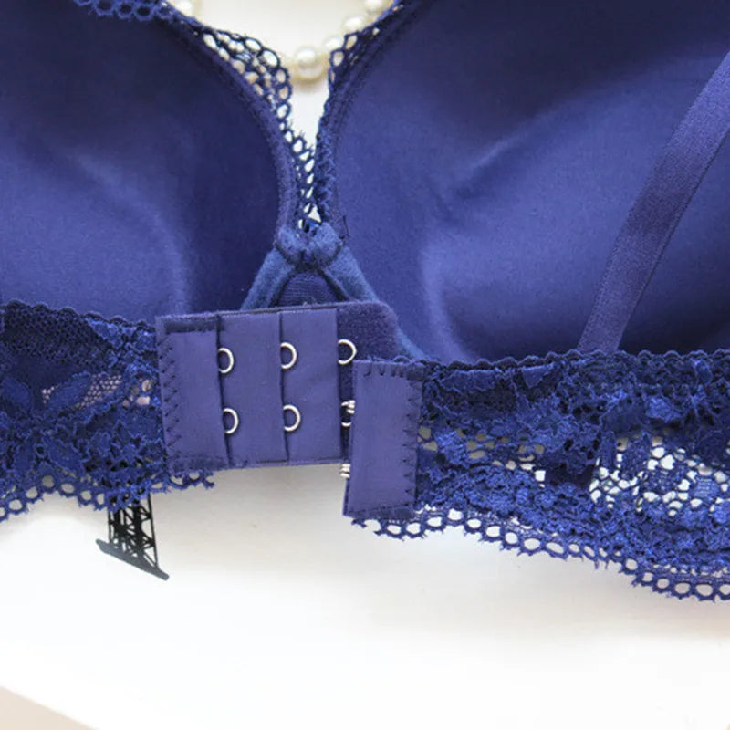 Sexy Lace Lingerie Set – Comfortable Solid Color Bra & Panty Suit for Women Style Heaven