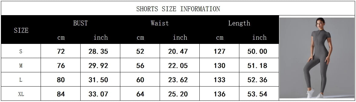 Women’s One-Piece Short Sleeve Yoga Jumpsuit with Zipper – Push-Up Gym Fitness Bodysuit Style Heaven