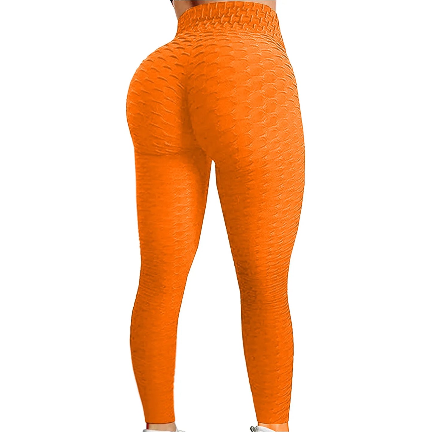 Women's Bubble Hip-Lifting Flared Yoga Pants – High Waist Fitness & Dance Workout Trousers Style Heaven