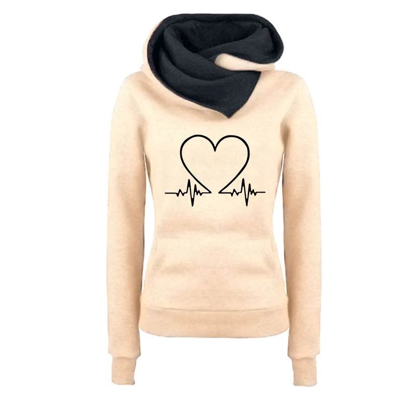 Women's Winter Tracksuit Set – Warm Hoodie & Jogger Pants Two-Piece Outfit Style Heaven