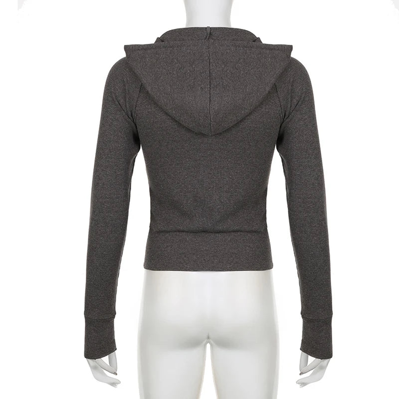 Women's Basic Hooded Sweatshirt Tracksuit – Solid Color Casual Streetwear Set with Pockets Style Heaven