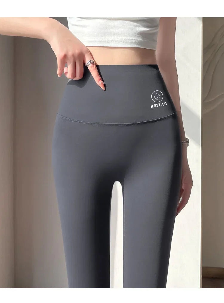 Women’s High Waisted Seamless Leggings Sports Fitness Yoga Pants Gym Leggings | Elastic Shark Cycling Pants for Summer Style Heaven