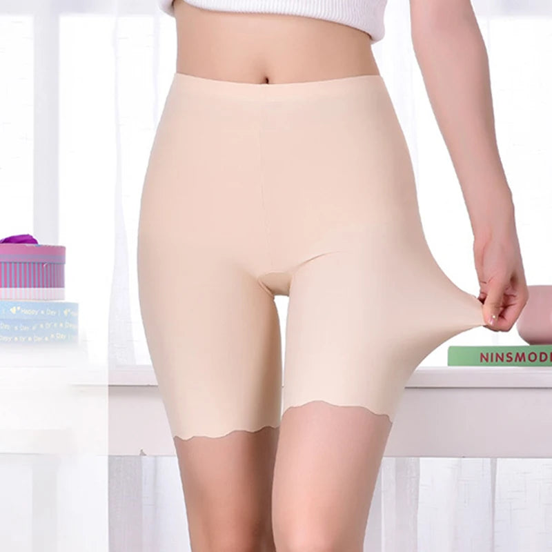 Seamless Safety Shorts – Plus Size Anti-Rub Boxers for Women | 3XL Style Heaven