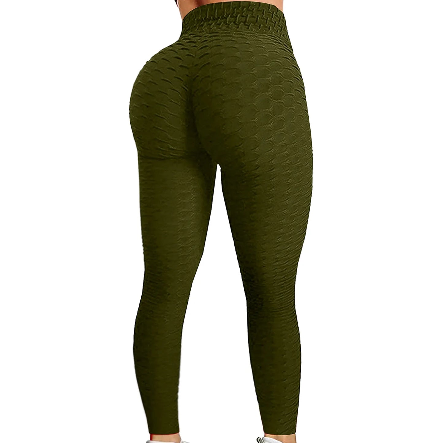 Women's Bubble Hip-Lifting Flared Yoga Pants – High Waist Fitness & Dance Workout Trousers Style Heaven