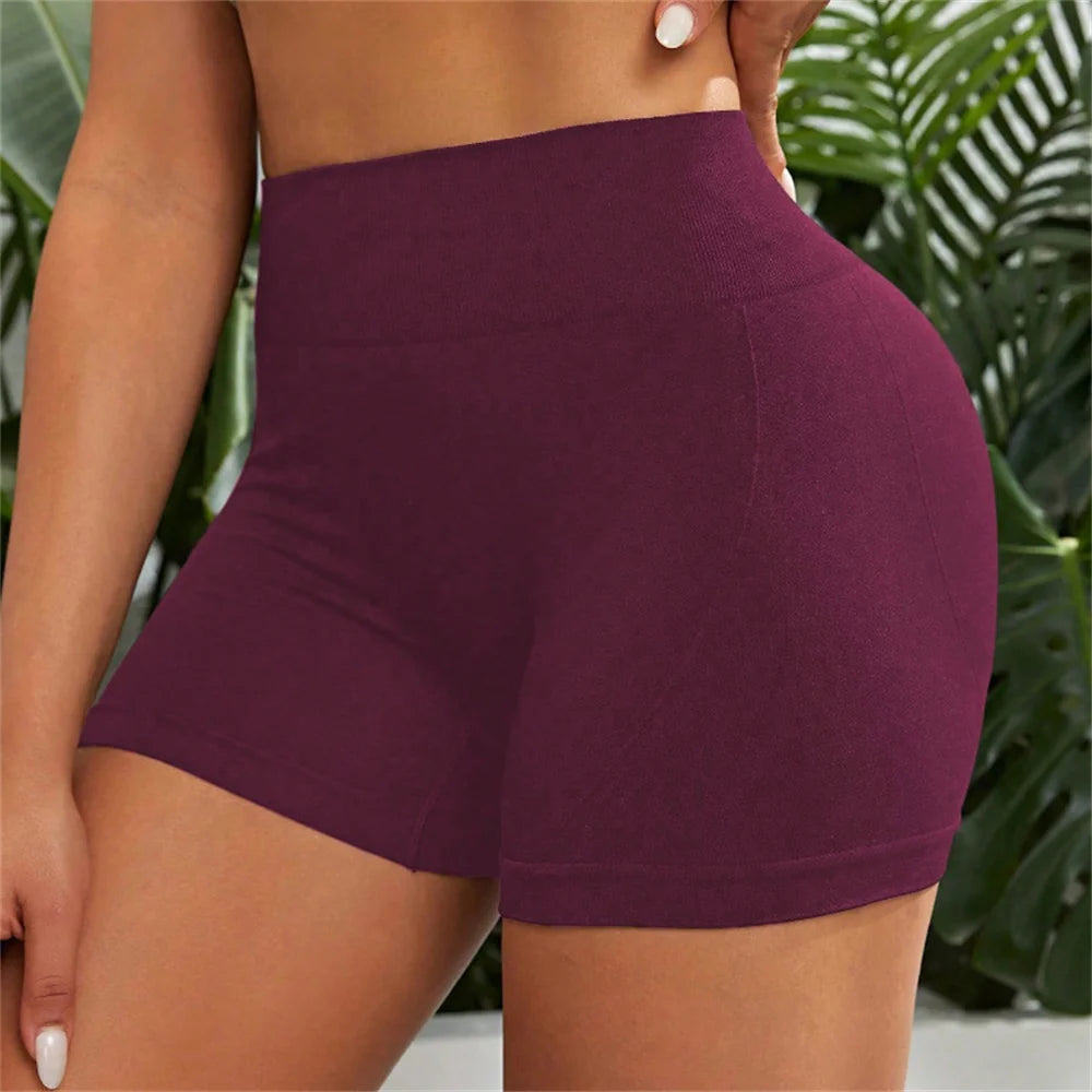 Women’s High-Waist Butt Lift Sports Shorts – High Stretch Quick-Drying Breathable Yoga Shorts Athletic Tights Style Heaven