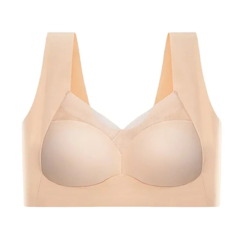 All-in-One Support Tank Top Bra – Soft, No Trace, Wireless Thin Underwear Style Heaven