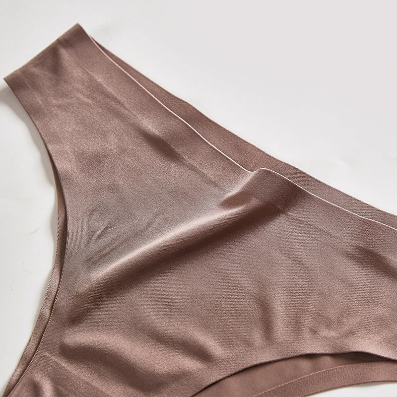 Women's Seamless Thong – Ice Silk T-Back G-String, Sexy & Breathable Fitness Lingerie Style Heaven