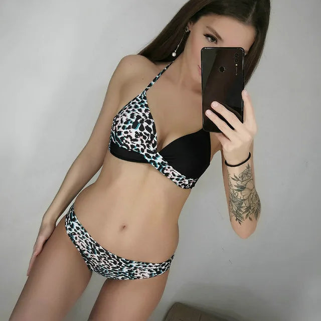 Floral Print Push-Up Bikini Set | Sexy Women’s Swimwear | Summer Beachwear - Style Heaven