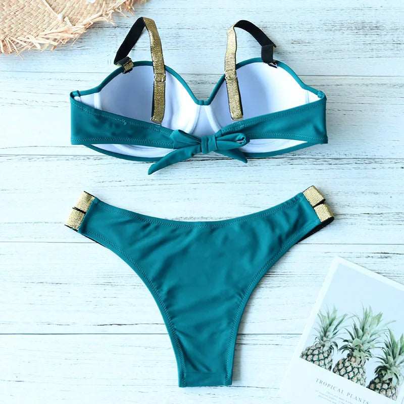 Floral Print Push-Up Bikini Set | Sexy Women’s Swimwear | Summer Beachwear - Style Heaven