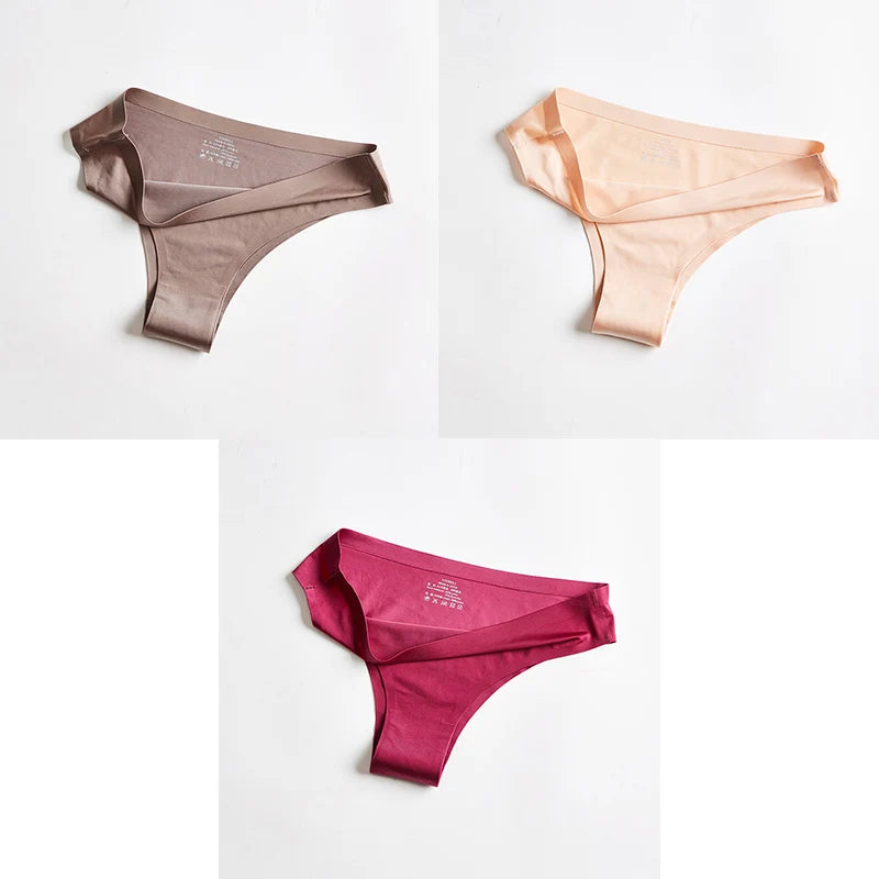 Women's Seamless Thong – Ice Silk T-Back G-String, Sexy & Breathable Fitness Lingerie Style Heaven