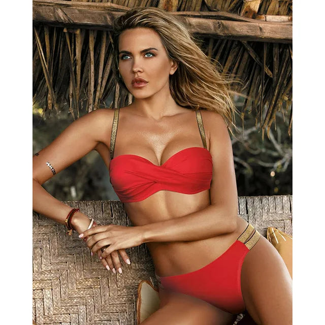 Floral Print Push-Up Bikini Set | Sexy Women’s Swimwear | Summer Beachwear - Style Heaven