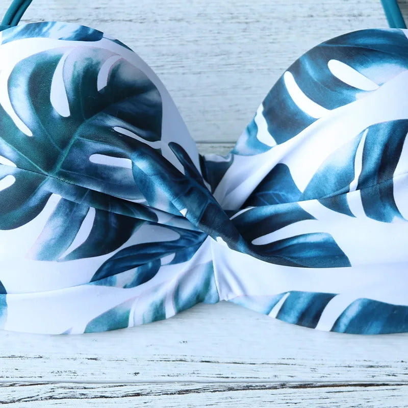 Floral Print Push-Up Bikini Set | Sexy Women’s Swimwear | Summer Beachwear - Style Heaven