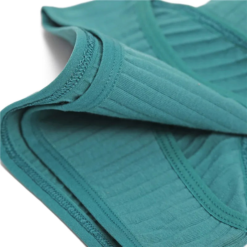 FINETOO 3-Piece Women's Cotton Underwear Set – Soft & Sexy Solid Color Panties - Style Heaven