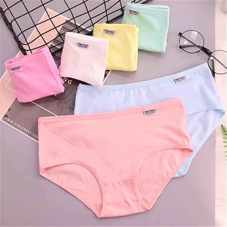 7Pcs/Lot Plus Size Women's Cotton Panties – Soft & Comfortable Briefs, Sexy Lingerie Underwear (M-4XL) Style Heaven