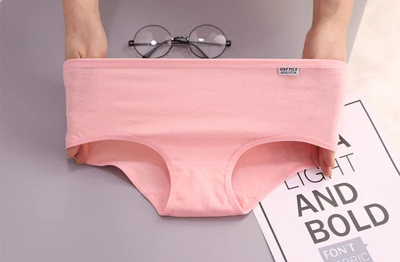 7Pcs/Lot Plus Size Women's Cotton Panties – Soft & Comfortable Briefs, Sexy Lingerie Underwear (M-4XL) Style Heaven