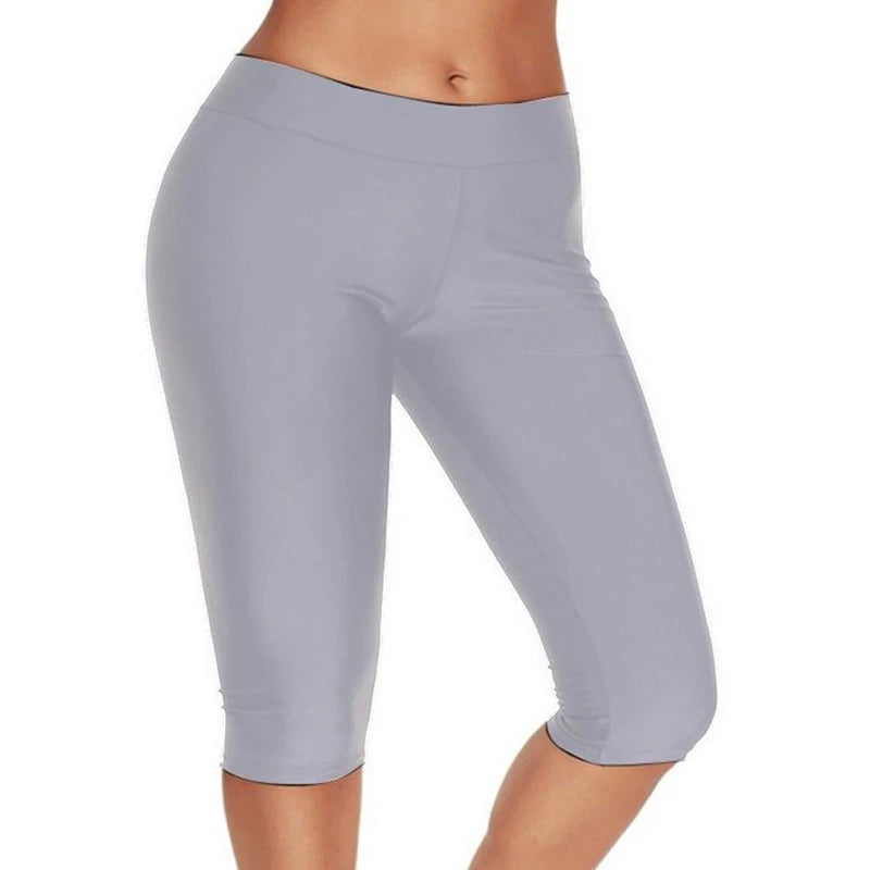 High Waist Push Up Fitness Leggings Crop Wide Waistband Cycling Short Leggings Workout Jogging for Women Training Leggings Style Heaven