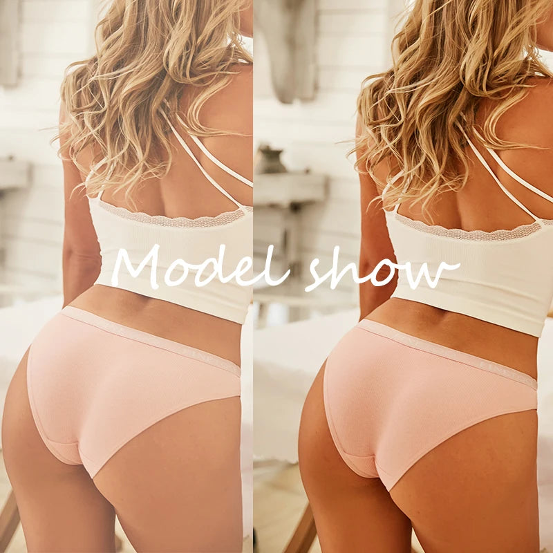 FINETOO 3-Piece Women's Cotton Underwear Set – Soft & Sexy Solid Color Panties - Style Heaven