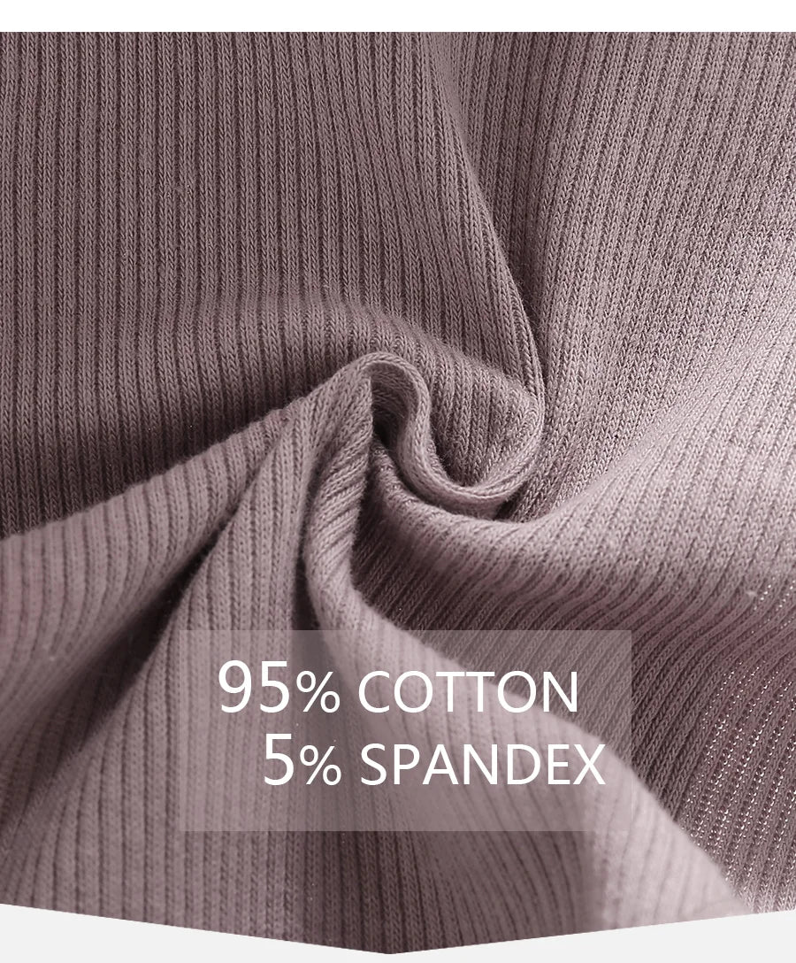 FINETOO 3-Piece Women's Cotton Underwear Set – Soft & Sexy Solid Color Panties - Style Heaven