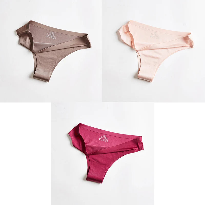 Women's Seamless Thong – Ice Silk T-Back G-String, Sexy & Breathable Fitness Lingerie Style Heaven