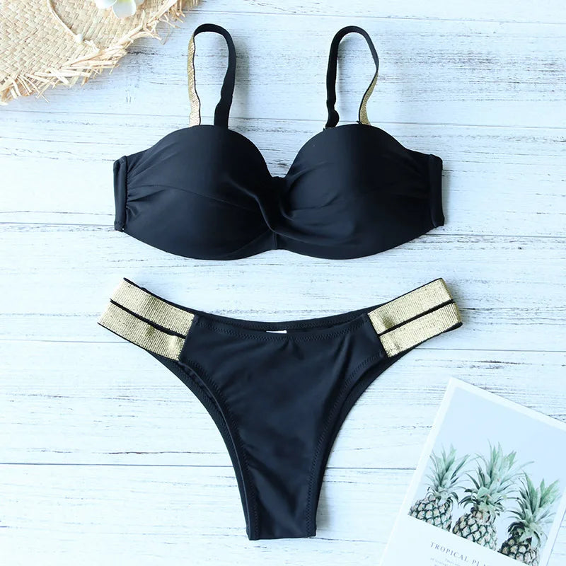 Floral Print Push-Up Bikini Set | Sexy Women’s Swimwear | Summer Beachwear - Style Heaven