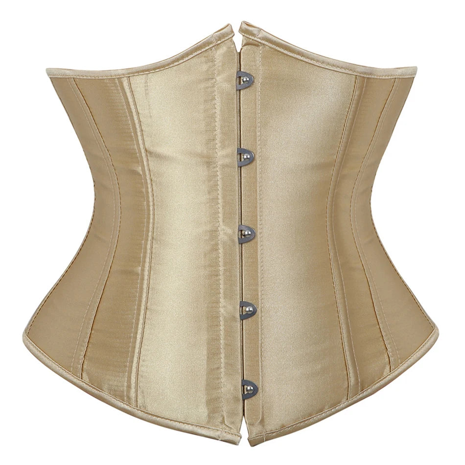Underbust Corset Waist Trainer – Sexy Slimming Bustier Body Shaper for Women Style Heaven