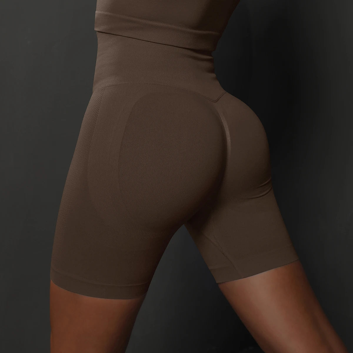 Seamless High Waist Yoga Shorts – Push Up Booty Gym & Workout Shorts for Women Style Heaven