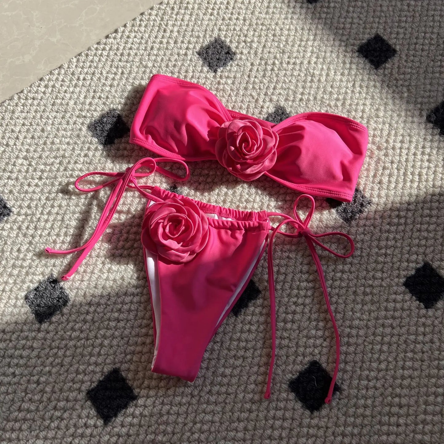 2024 Summer Women Strapless Brazilian Thong Bikini – Two-Piece Bathing Suit for Beachwear Style Heaven