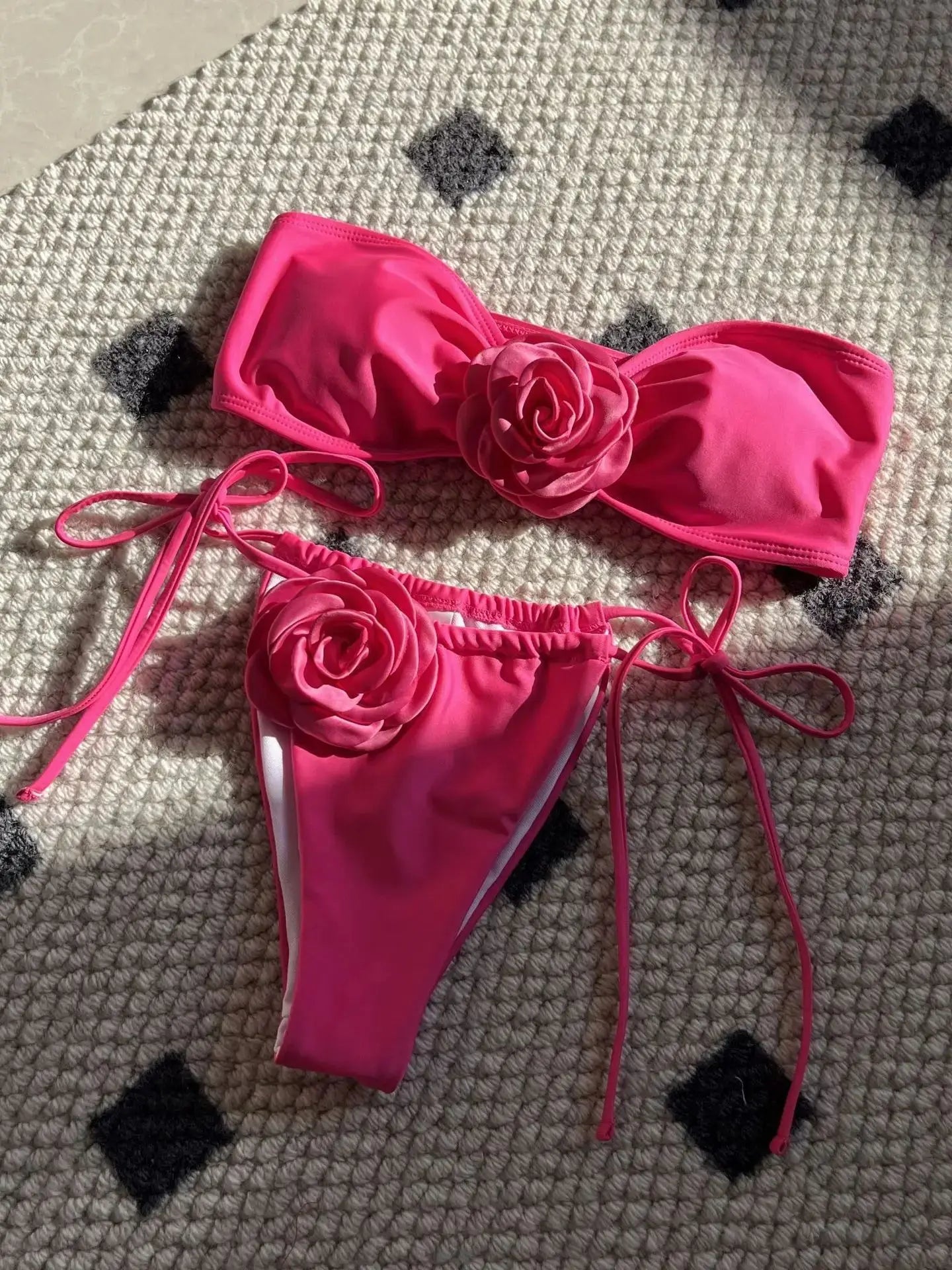 2024 Summer Women Strapless Brazilian Thong Bikini – Two-Piece Bathing Suit for Beachwear Style Heaven