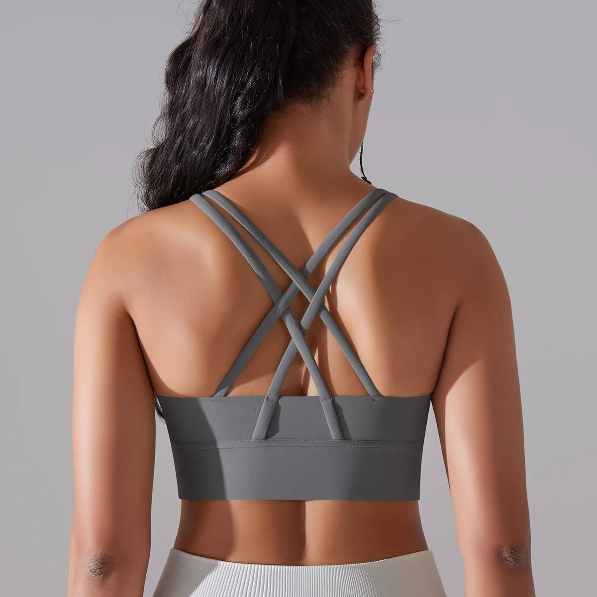 Women’s Yoga Bra Tank Top – Naked Feel Sport Bra Gym Vest Camisole for Fitness & Workout Style Heaven