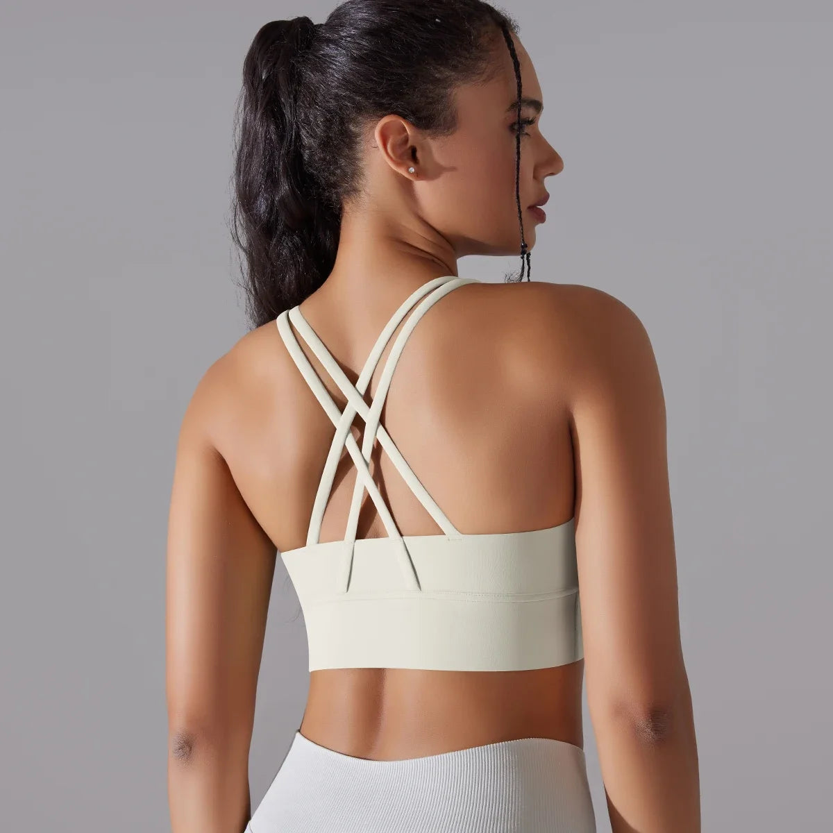 Women’s Yoga Bra Tank Top – Naked Feel Sport Bra Gym Vest Camisole for Fitness & Workout Style Heaven